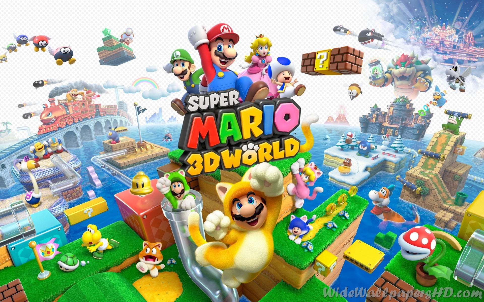 Обзор: Super Mario 3D World - Игры@Mail.Ru