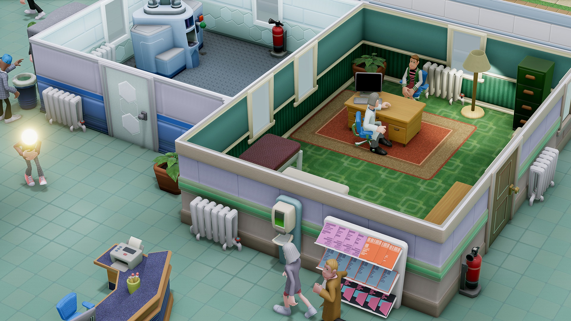 Two point hospital игра (99) фото