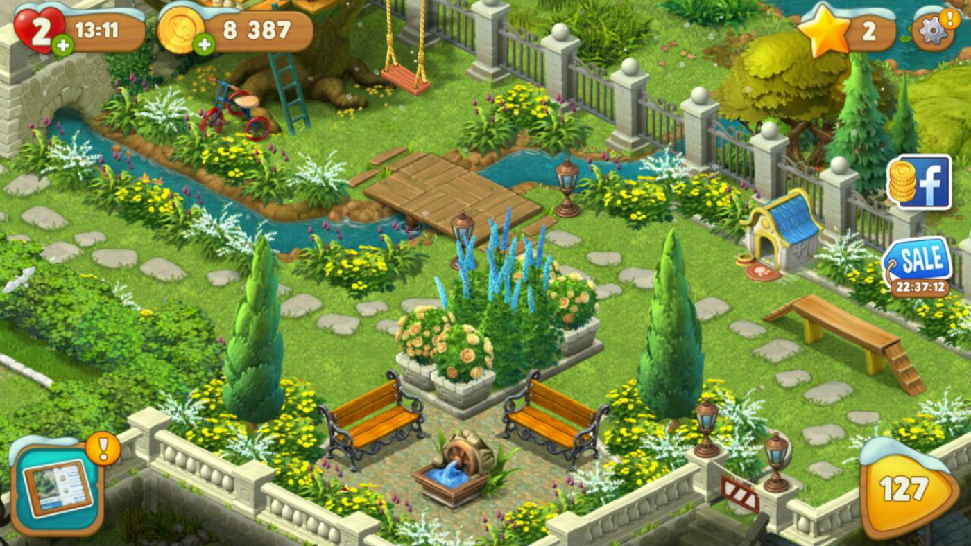 игра gardenscapes все уровни (100) фото