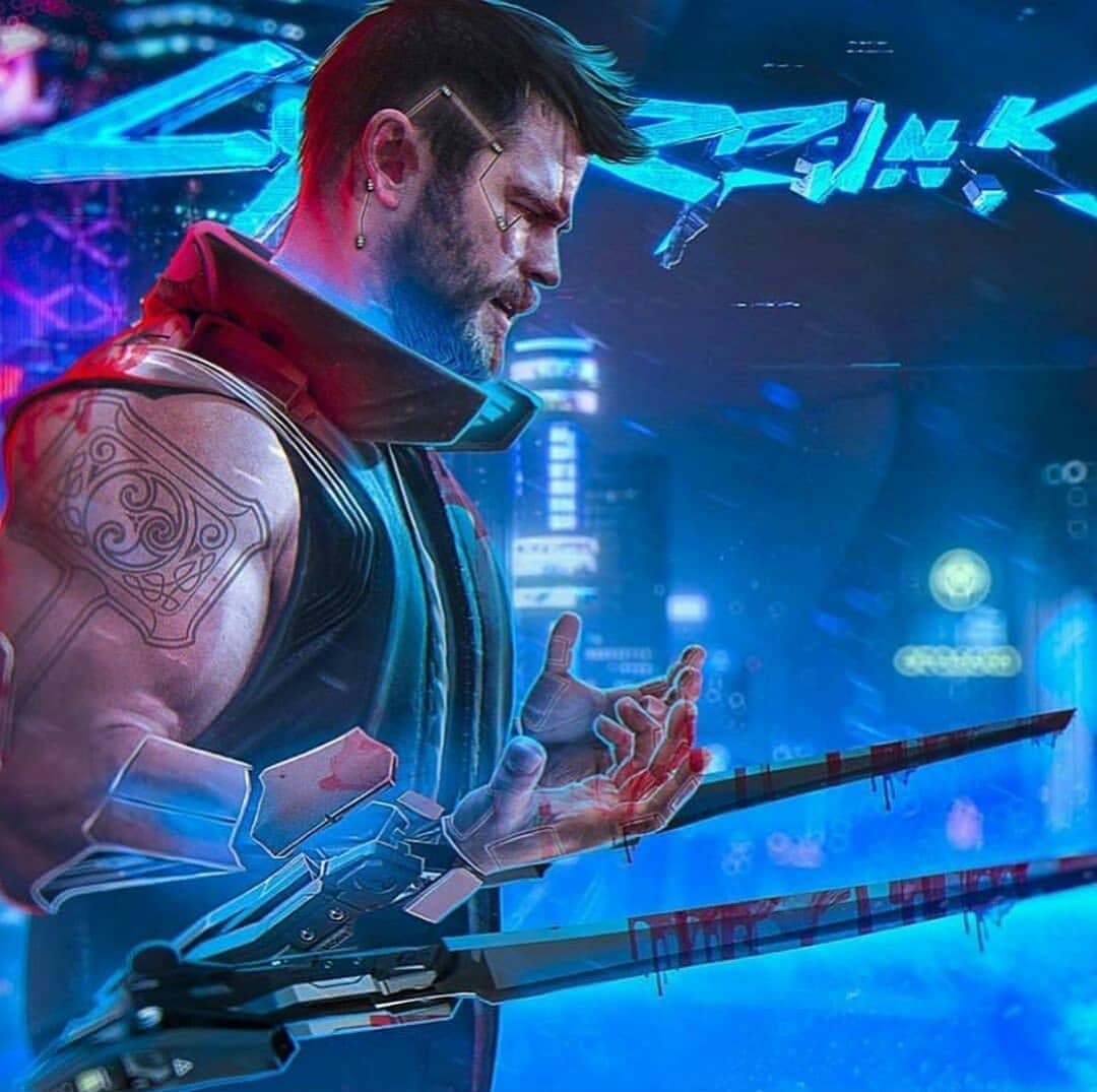 Галерея: звезды Голливуда в образах Cyberpunk 2077