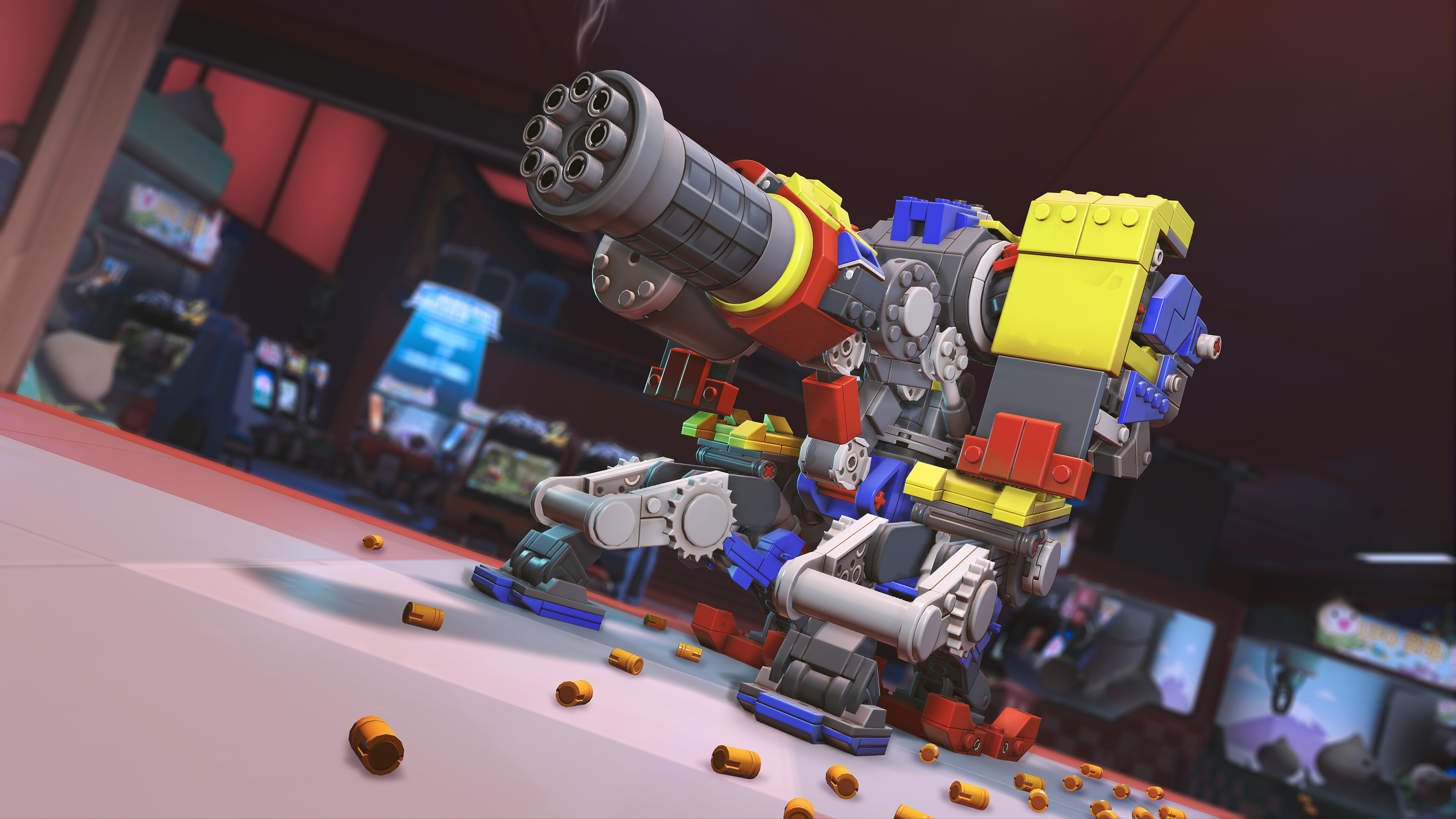 В Overwatch можно получить LEGO-скин для Бастиона