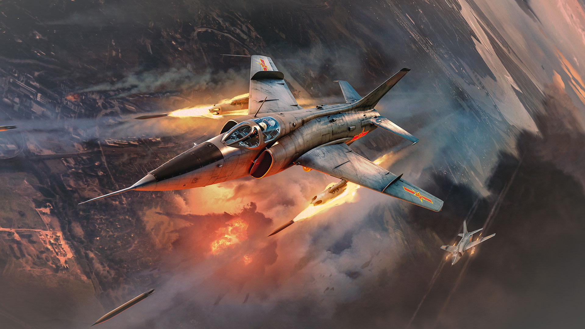 В War Thunder вышло обновление «Огненный дождь»