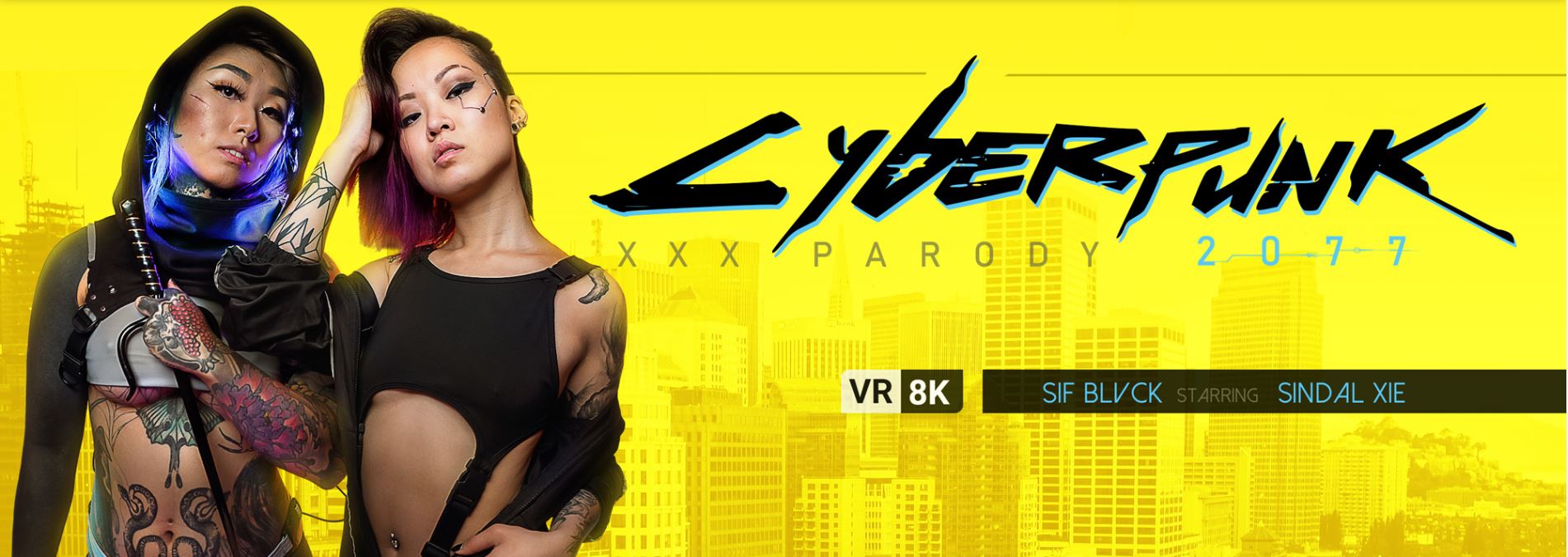 Вышла порнопародия на Cyberpunk 2077 (18+)