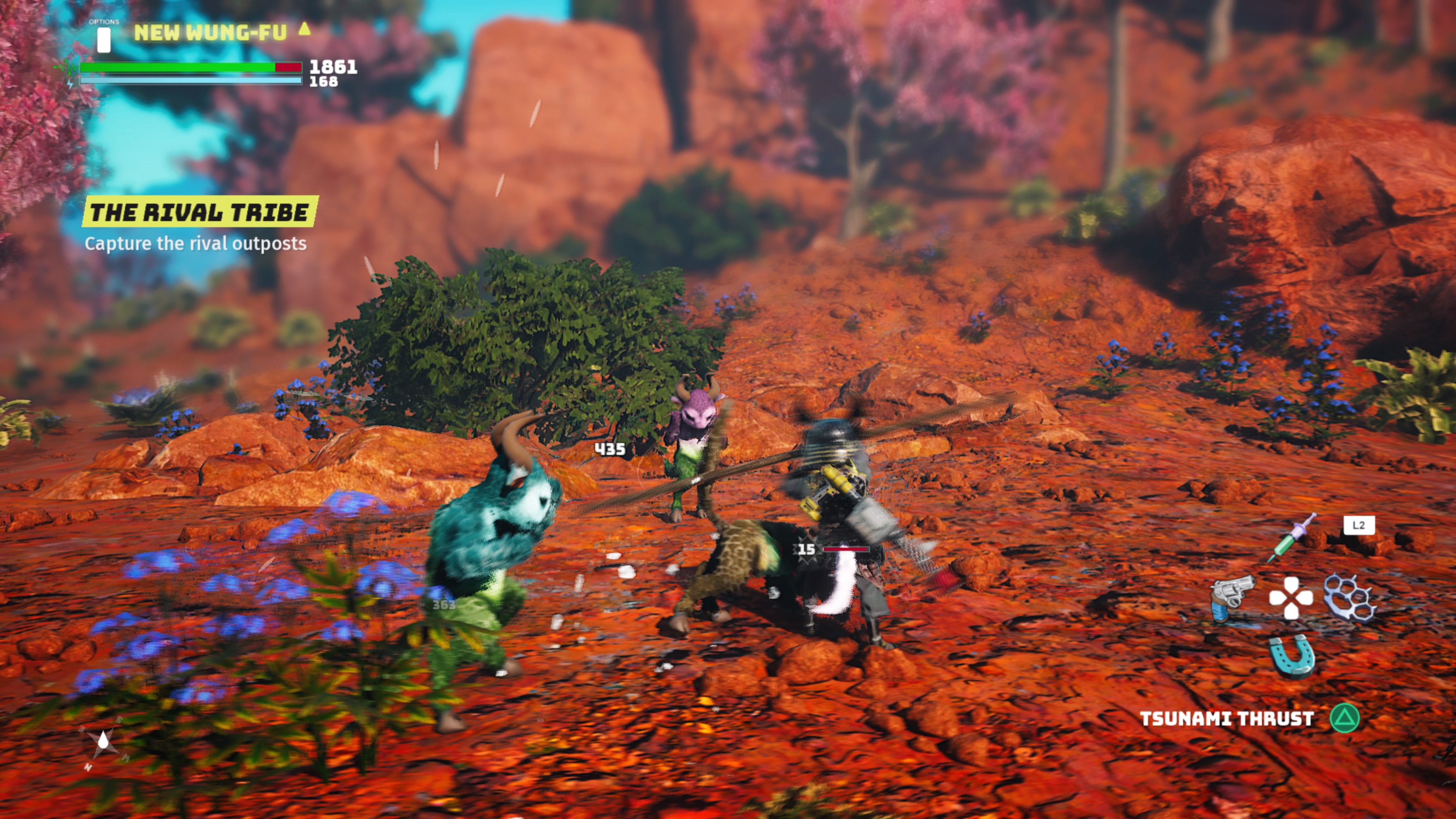 Biomutant — в скучном мире животных у каждого хорька свой дробовик | VK Play