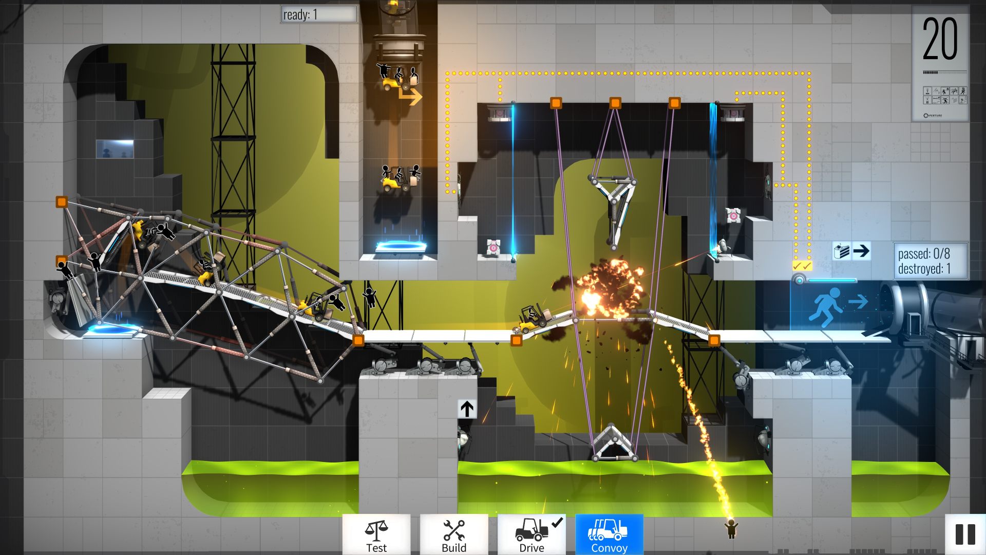 Обзор: Bridge Constructor Portal | VK Play