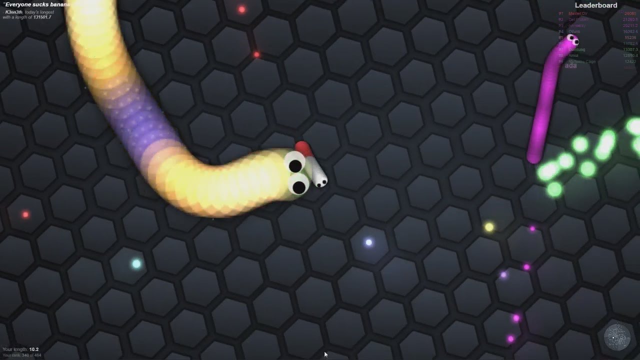 Основы успешной игры в Slither.io | VK Play