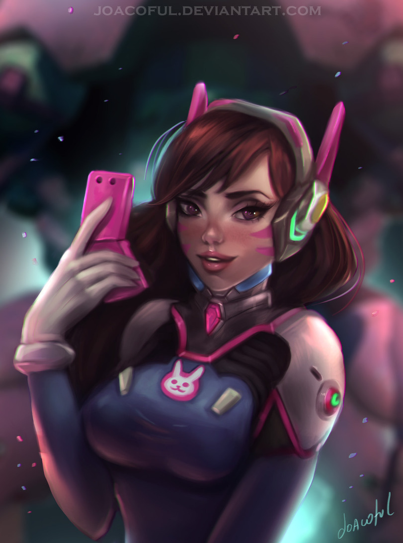 Лучшие арты и рисунки D.Va из Overwatch | VK Play