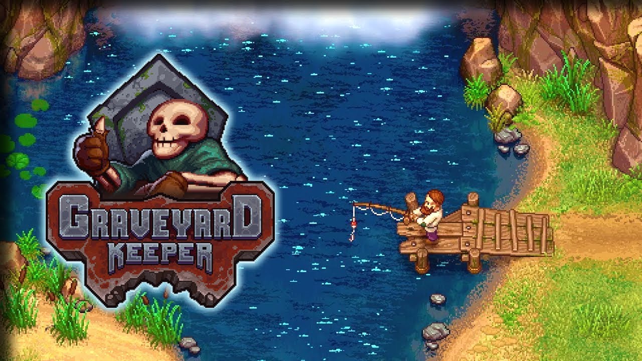 Graveyard Keeper: алхимия, рыбалка и написание книг | VK Play