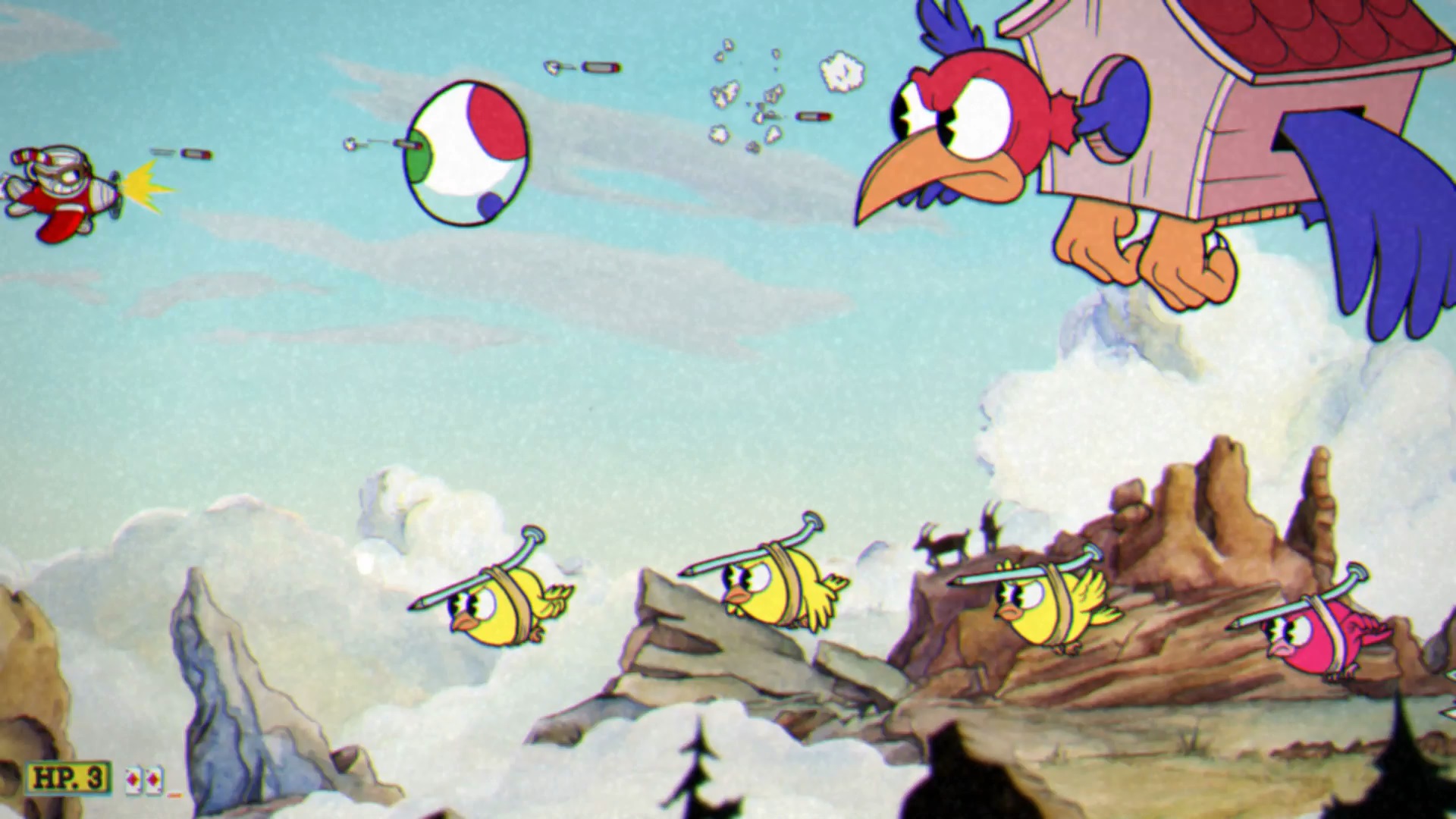 Cuphead: прохождение боссов (Aviary Action) | VK Play