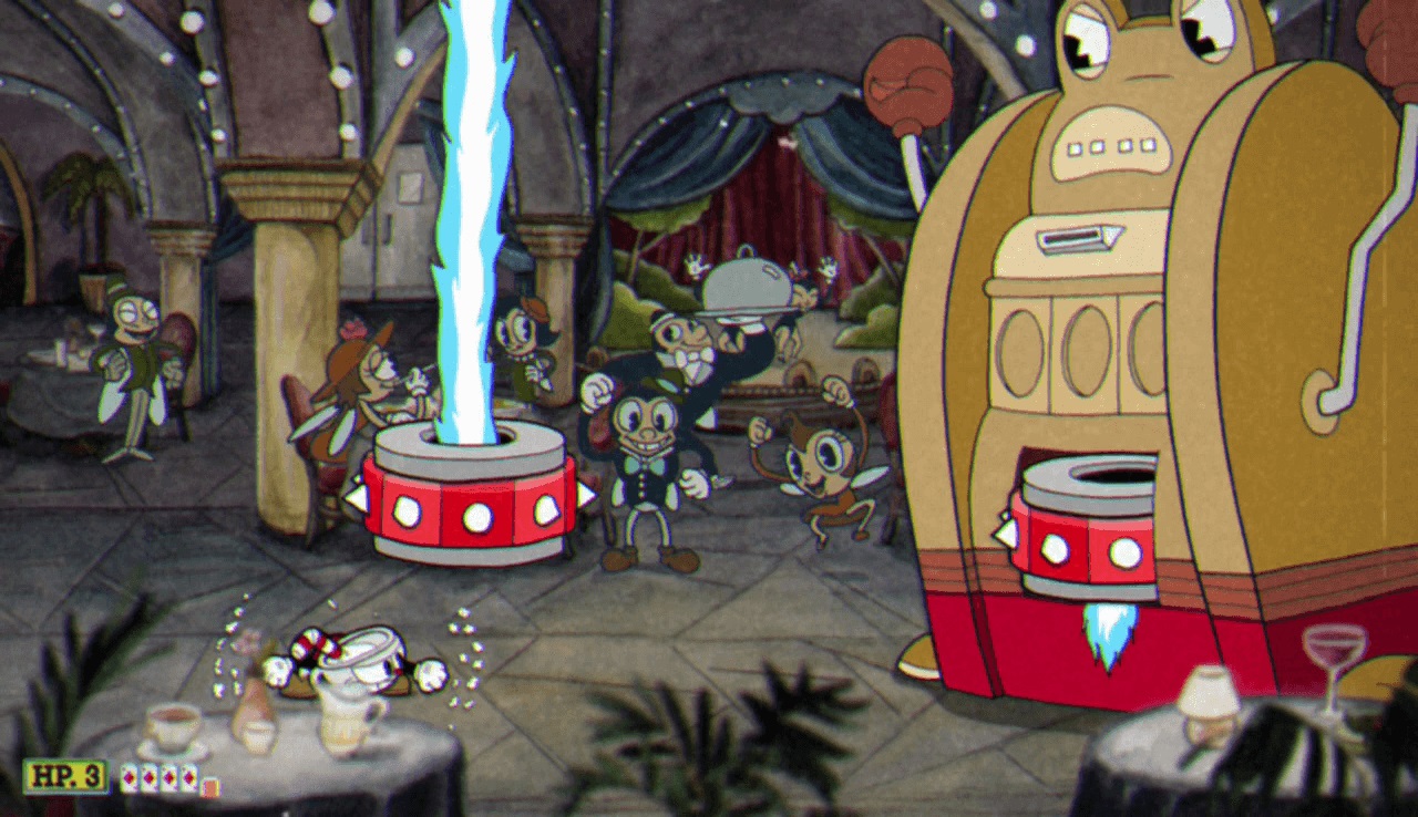 Cuphead: прохождение боссов (Clip Joint Calamity) | VK Play