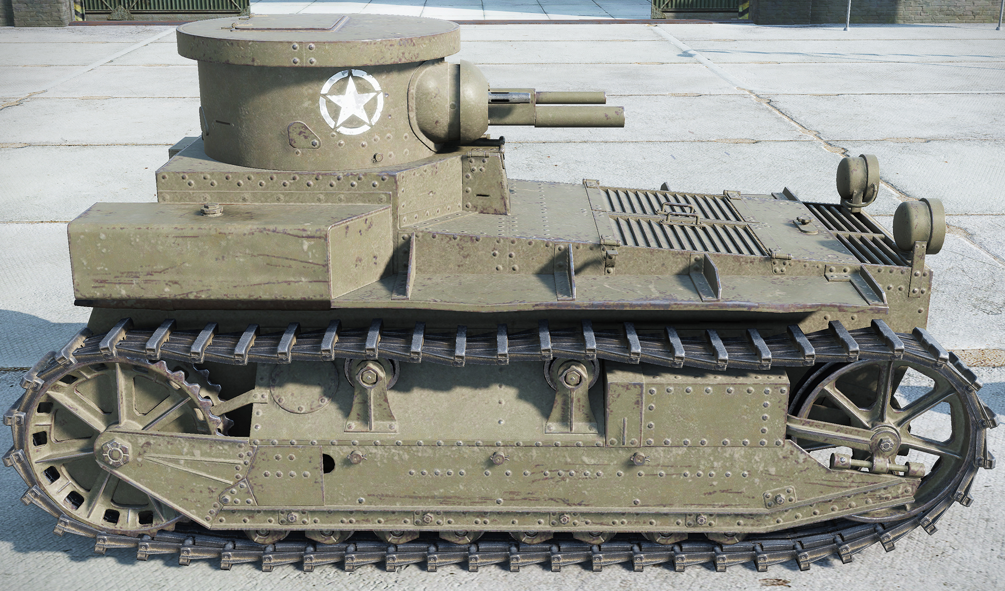 Первые американские танки