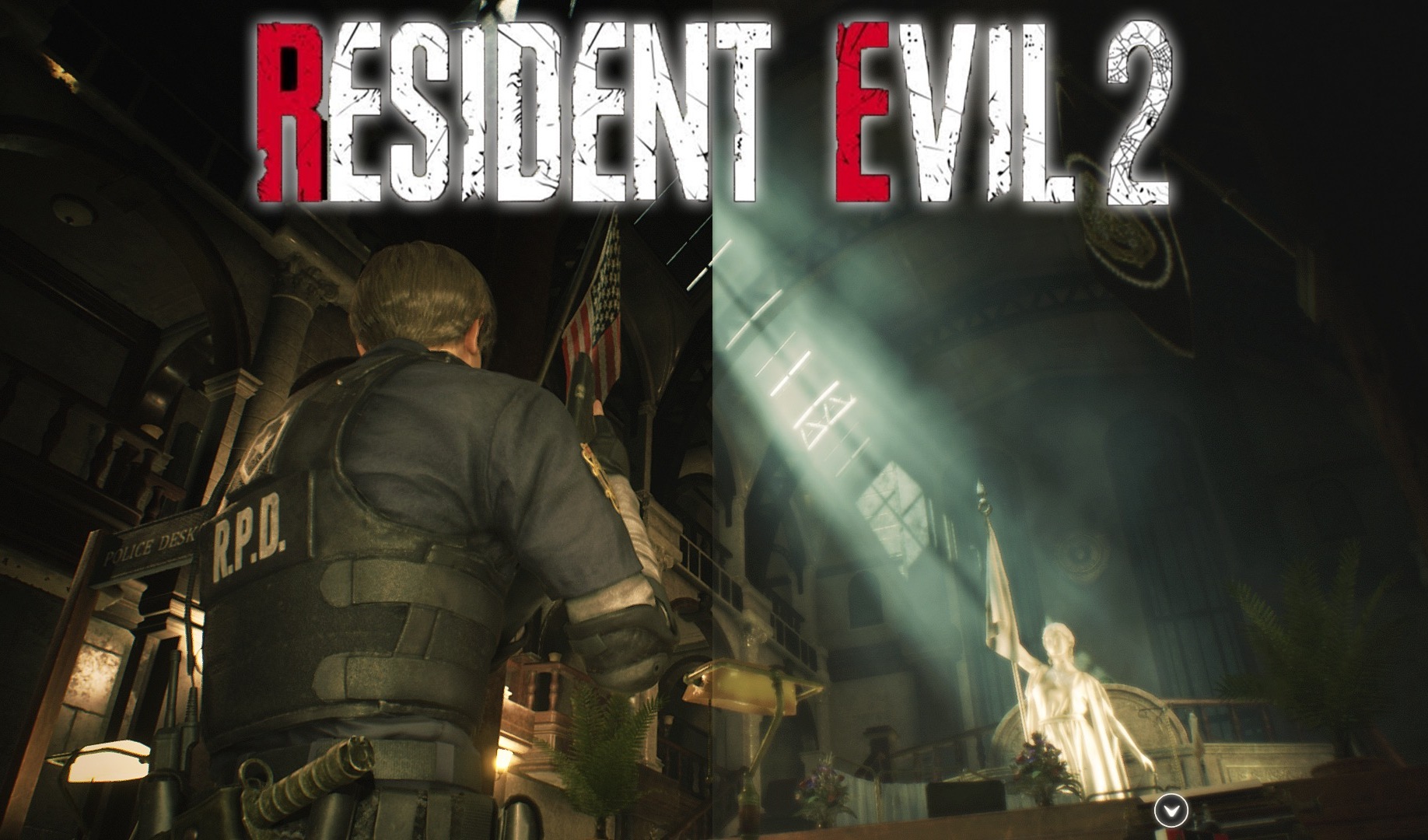 Резидент 2 библиотека. Графика Resident Evil 2 Remake для слабых ПК. Меню настройки графики Resident Evil 2. Ремейк под слабый ПК.