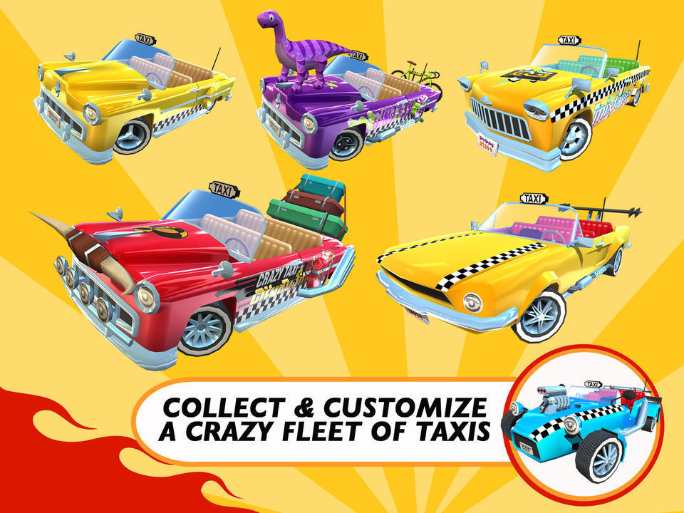 Crazy taxi картинки