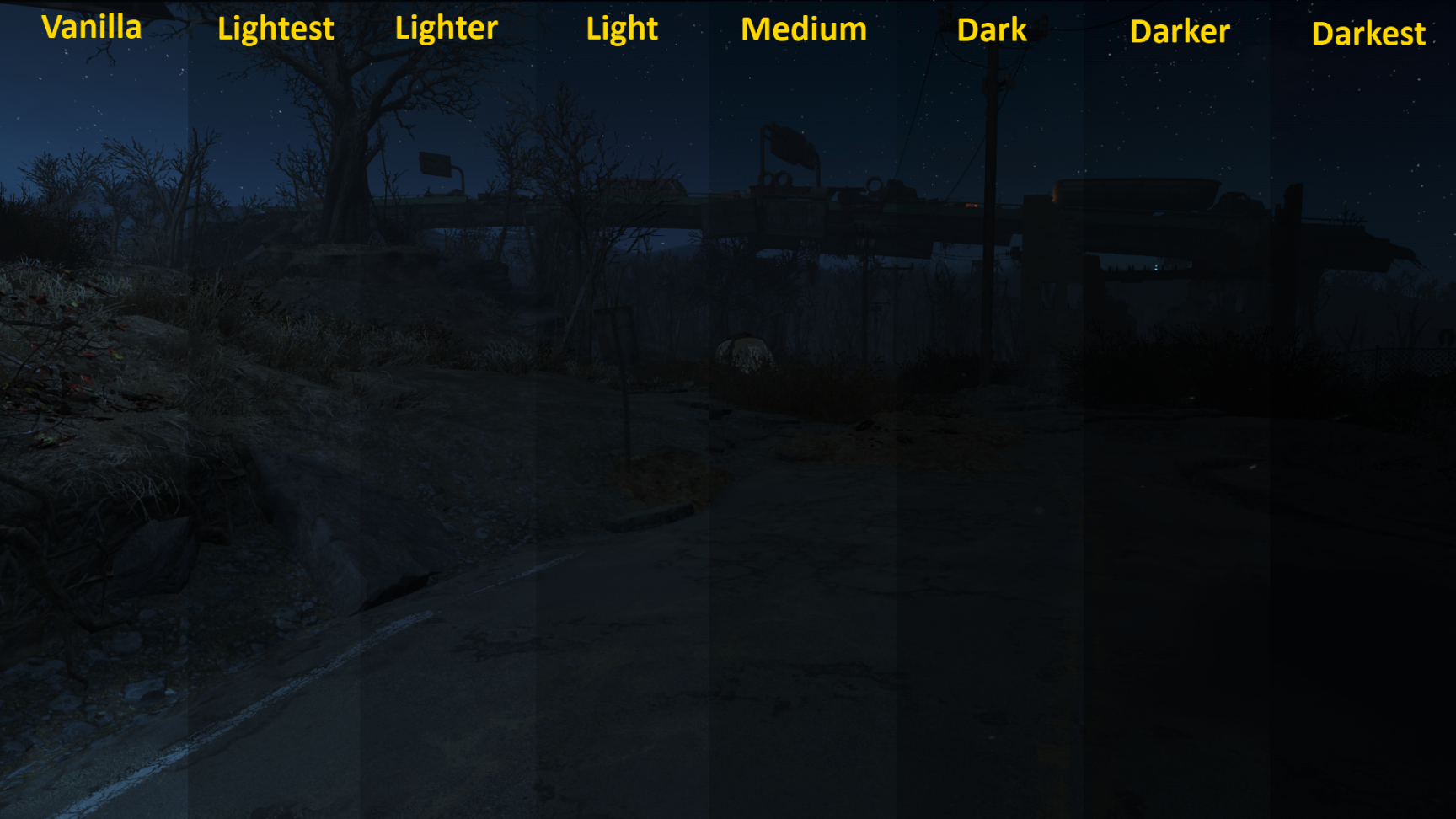 Fallout 4 darker night фото 1