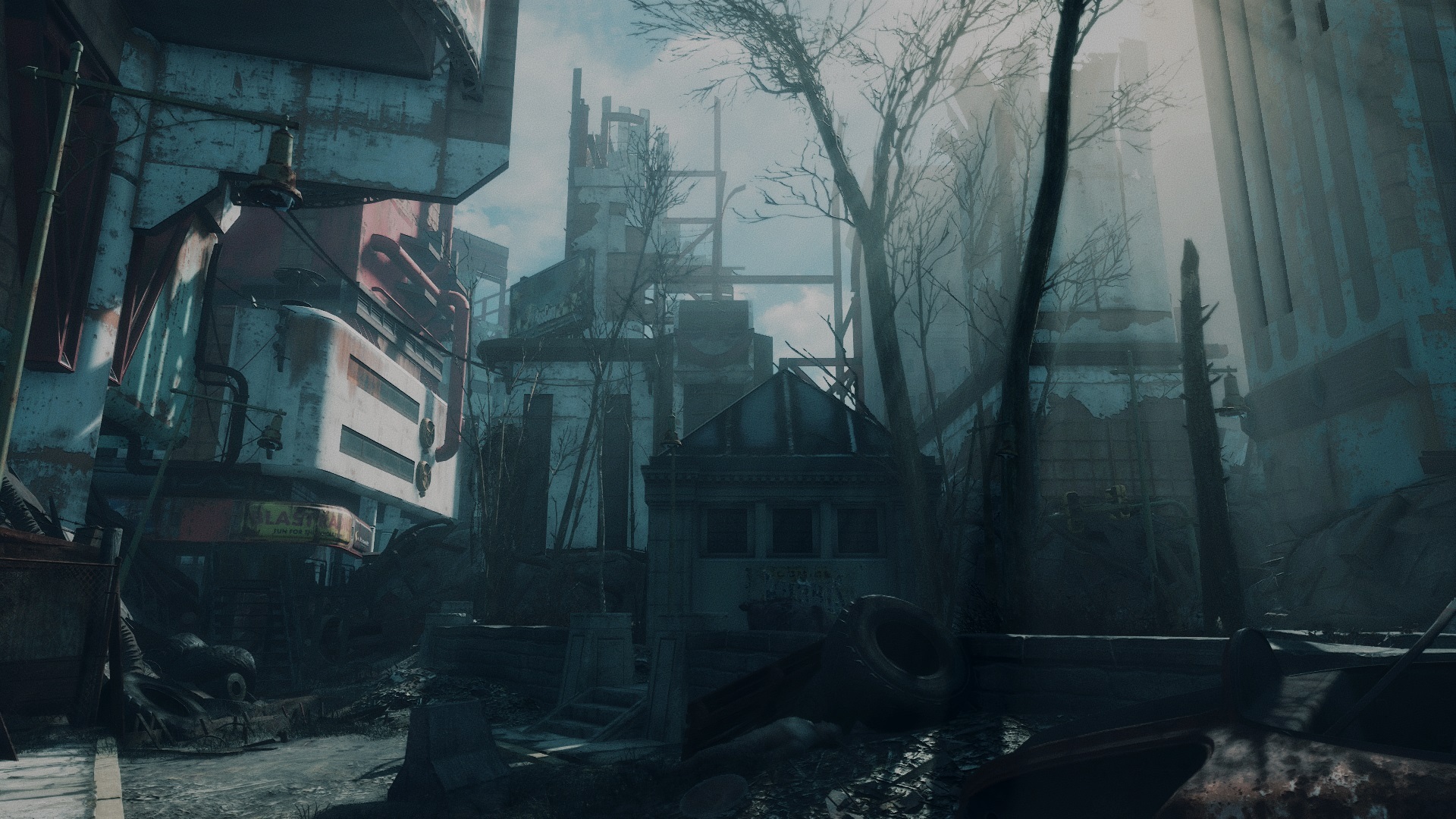 Fallout 4 графика для слабого пк фото 92