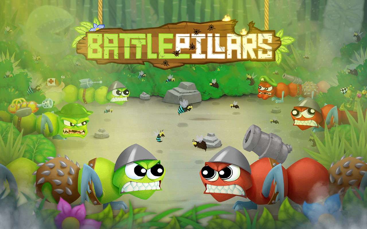 battlepillars multiplayer pvp real time strategy