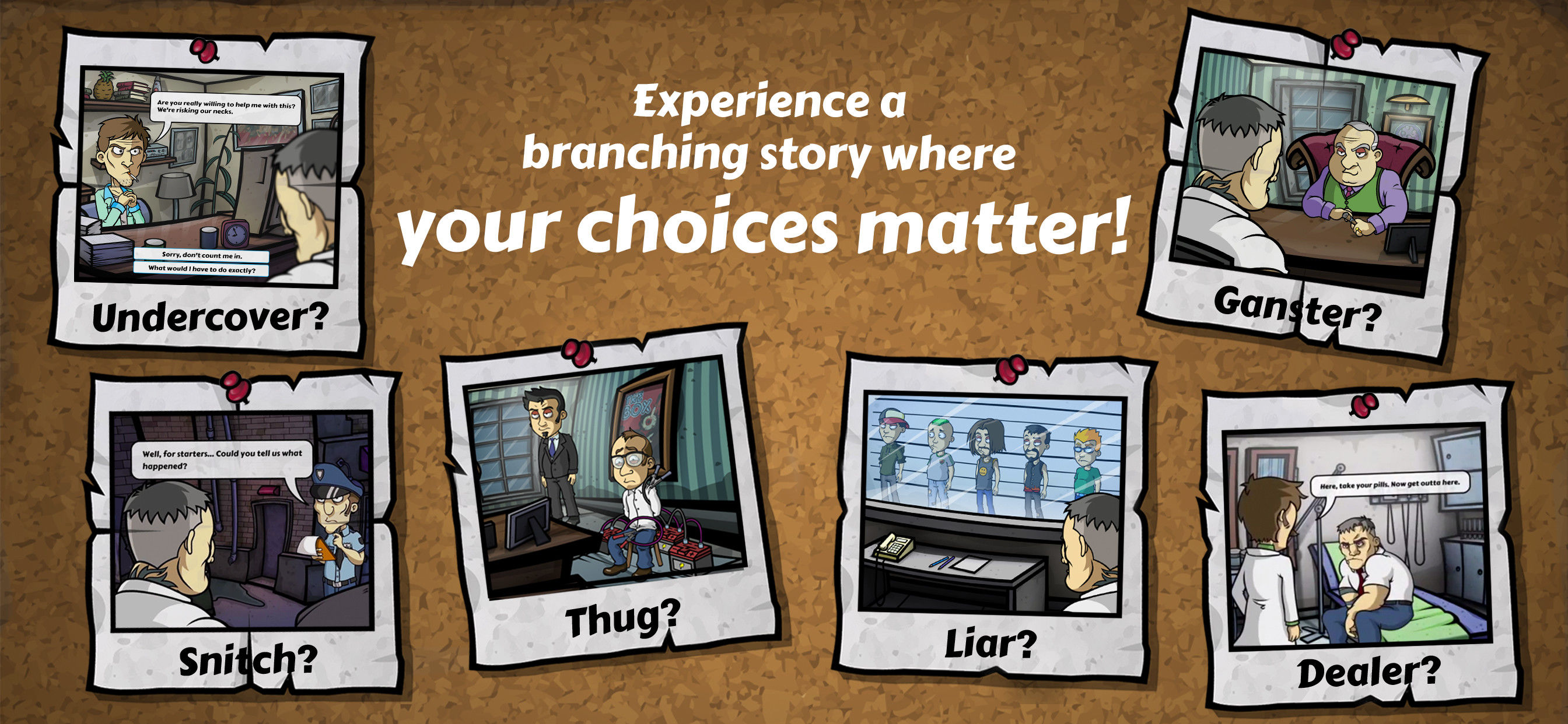 Choice matter. Out of the Box (feature) игра. Choose the Box game.