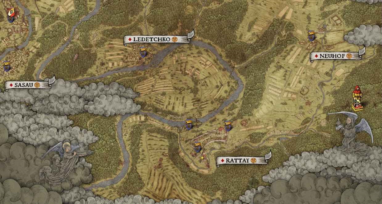 Kingdom Come: Deliverance – где искать древние сокровища (карты)