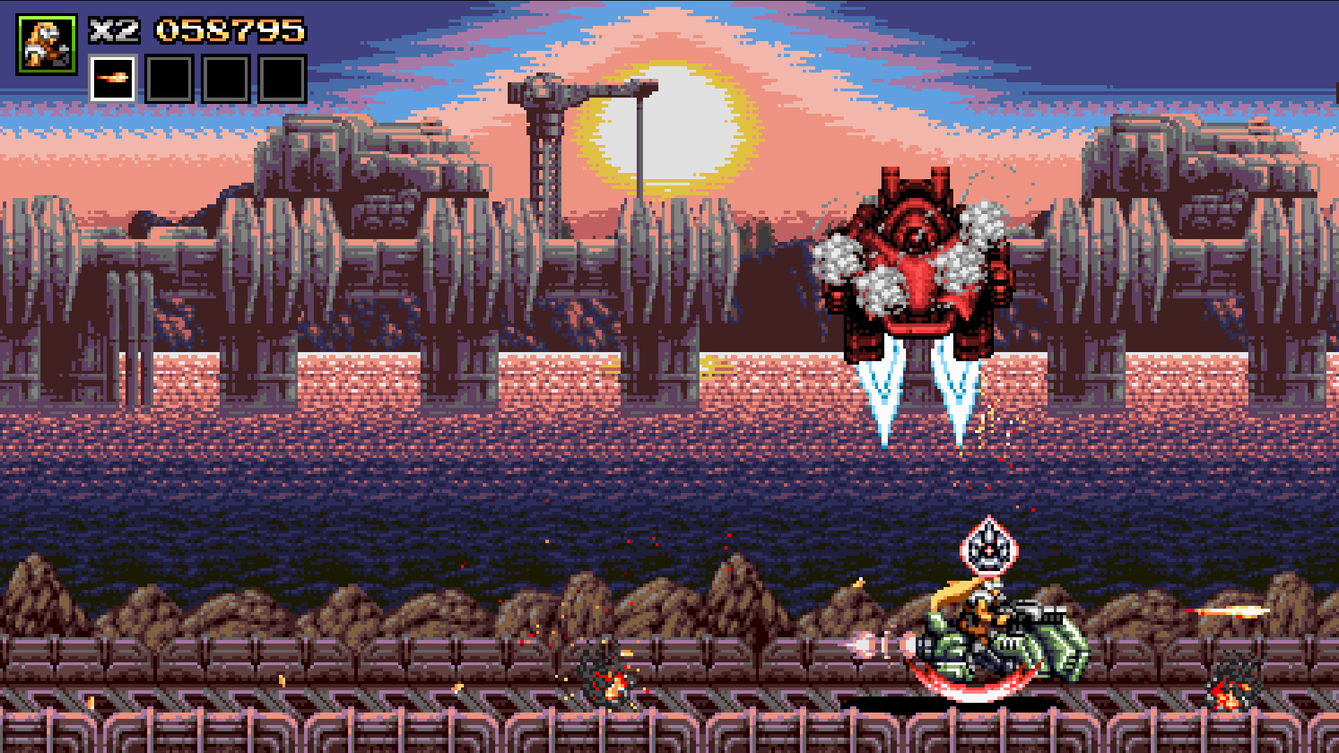 Картинки прохождение игры. Blazing Chrome. Blazing Chrome игрушки.