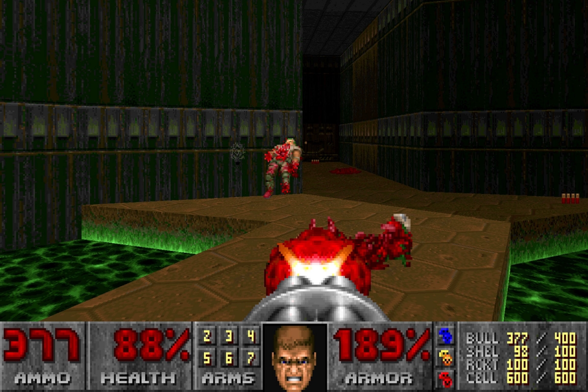 Самой первой компьютерной игре. Doom 1 1993. Дум игра 1993.