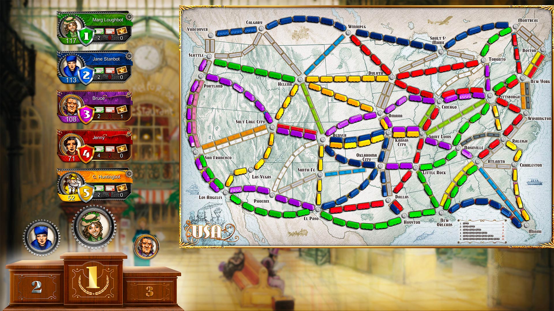 Ticket to ride steam фото 35