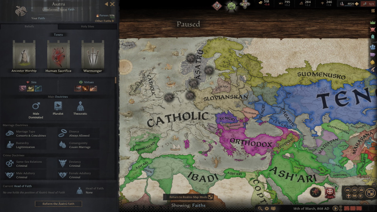 Карта crusader kings