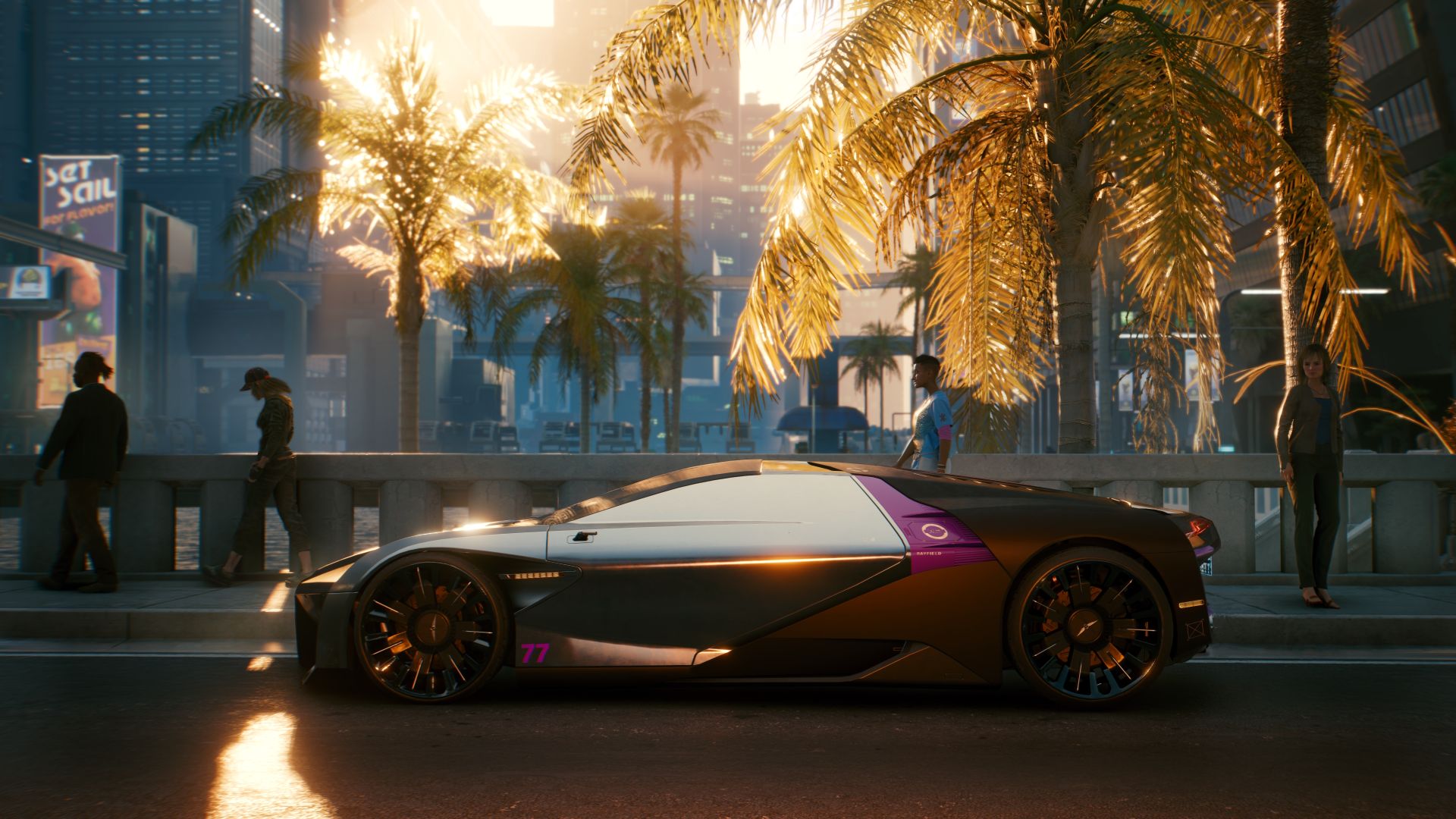 Cyberpunk 2077 Bugatti