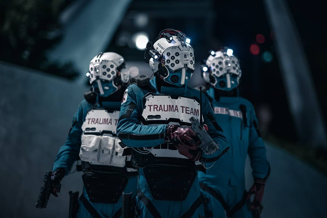 1 из 1. Trauma Team International (Cyberpunk 2077) (на фото. автор фото. 