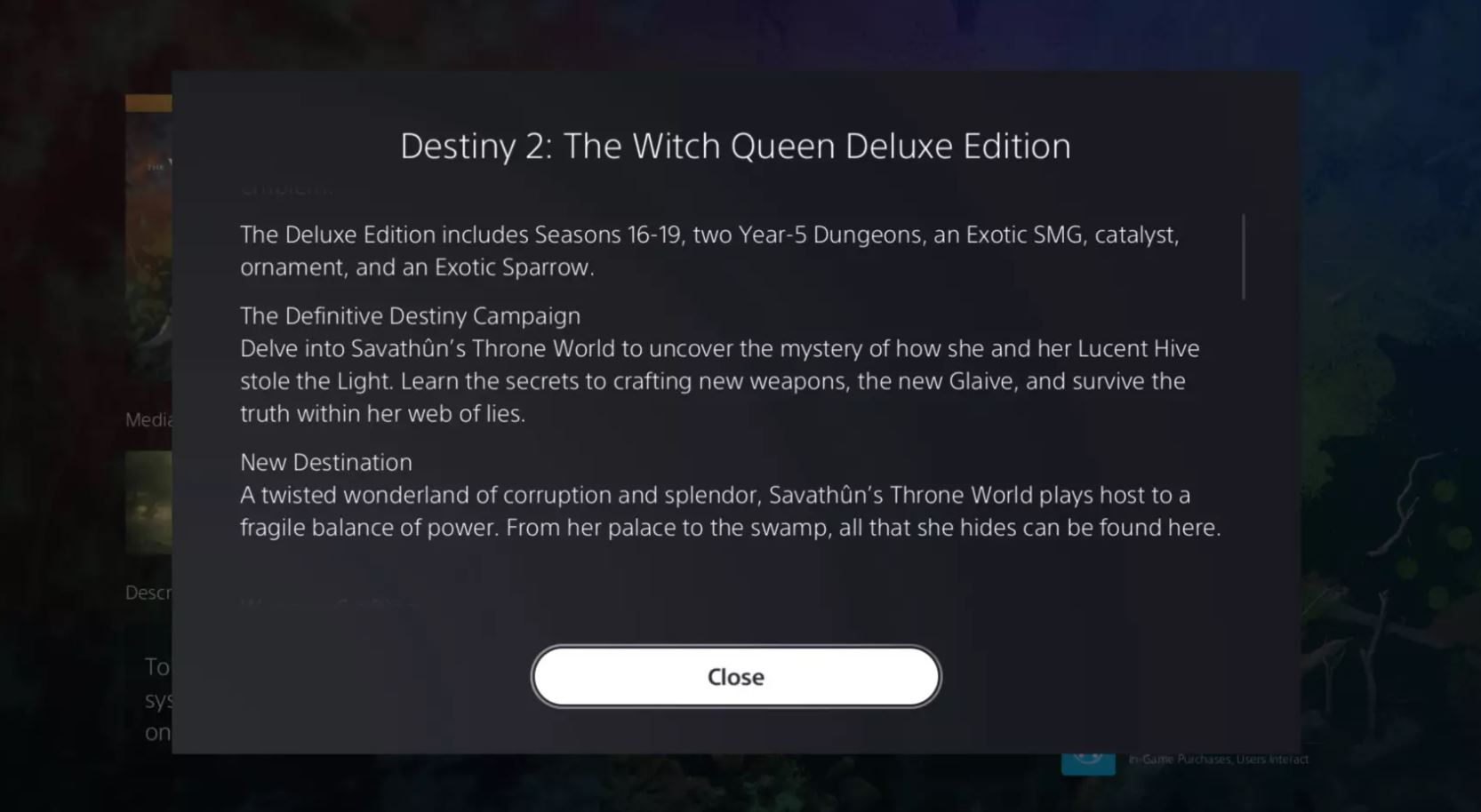 В сеть утекли подробности дополнения The Witch Queen для Destiny 2