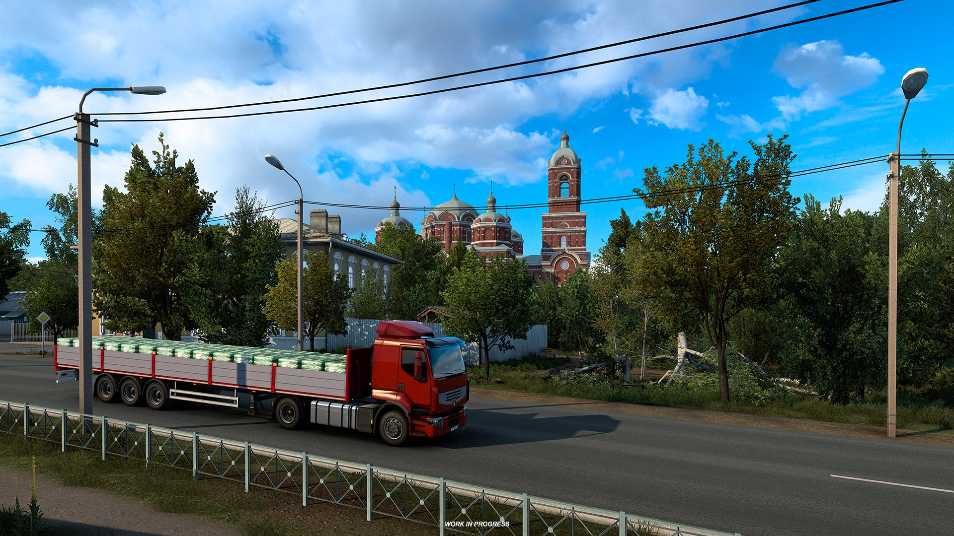 Авторы Euro Truck Simulator 2 показали Рязань из DLC про Россию