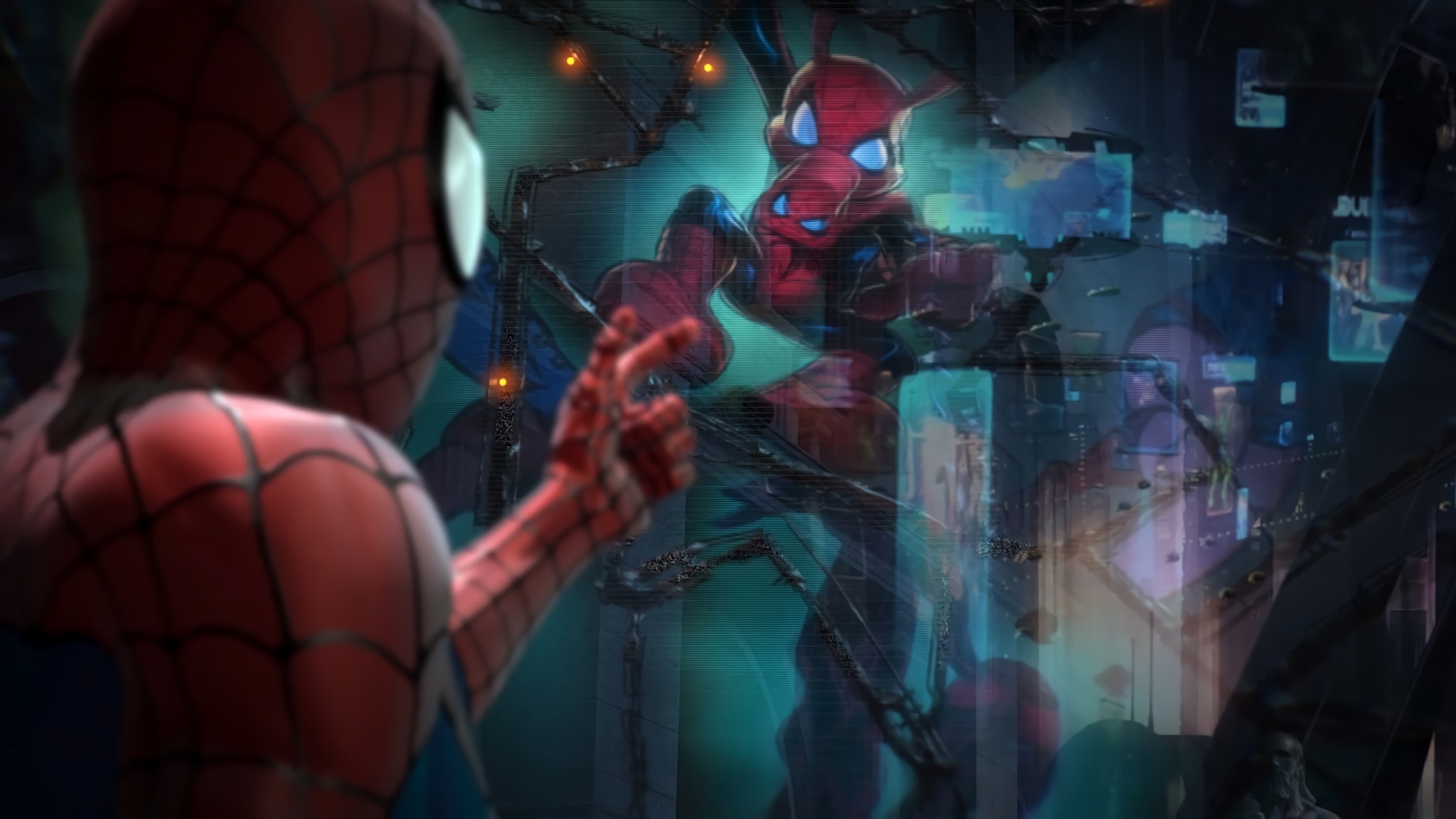 Spider man shattered steam фото 62