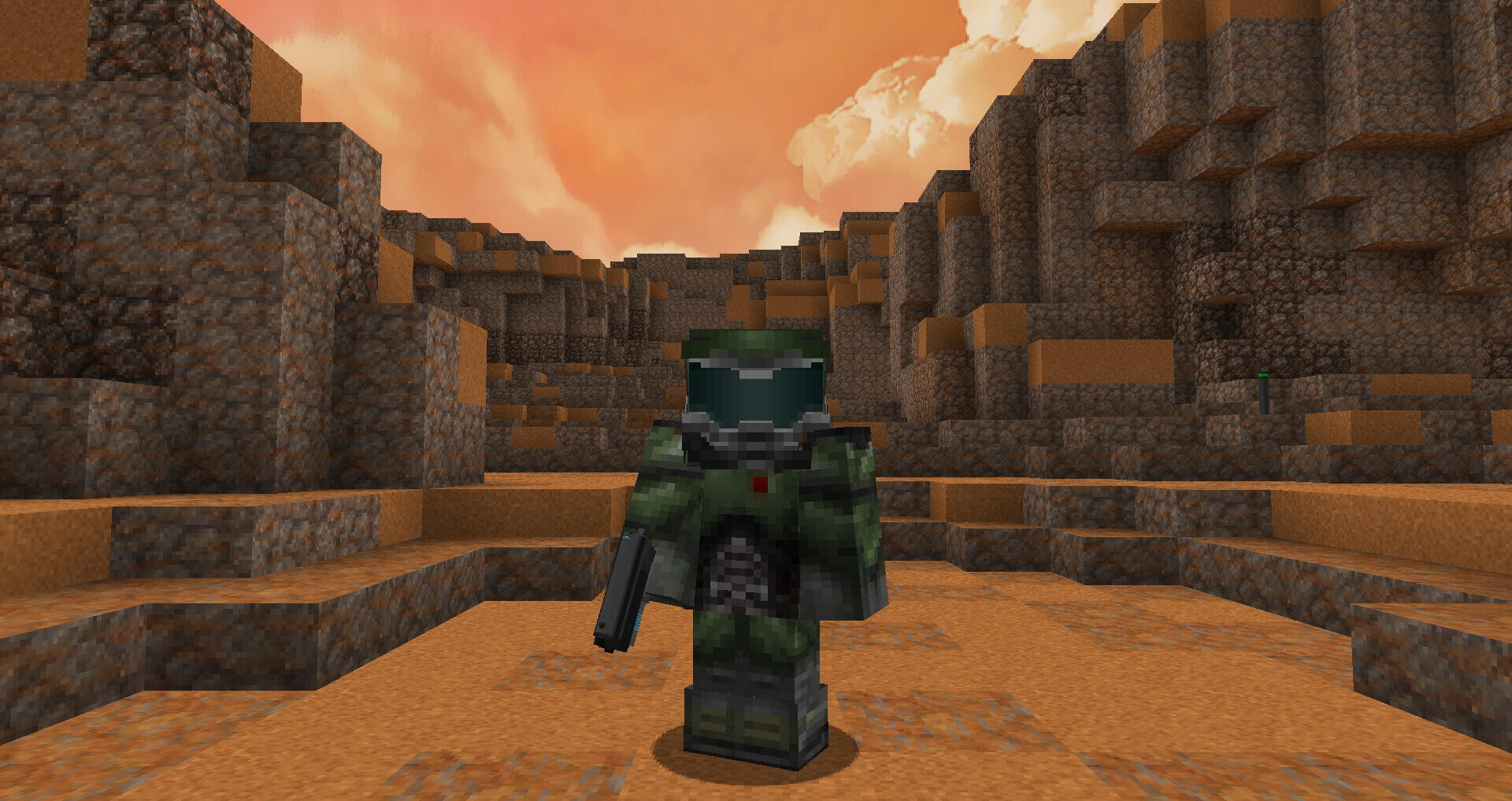 Вышел Doomed — мод к Minecraft во вселенной Doom