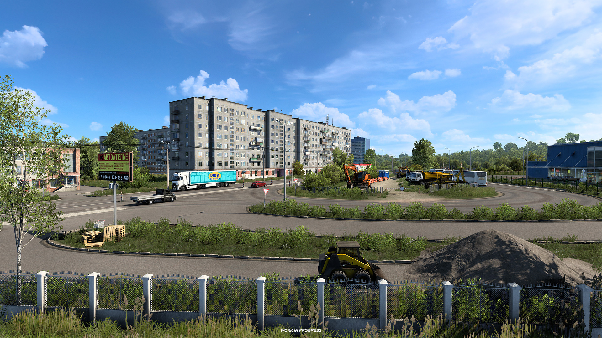 В DLC про Россию в Euro Truck Simulator 2 будут «неидеальные дороги»