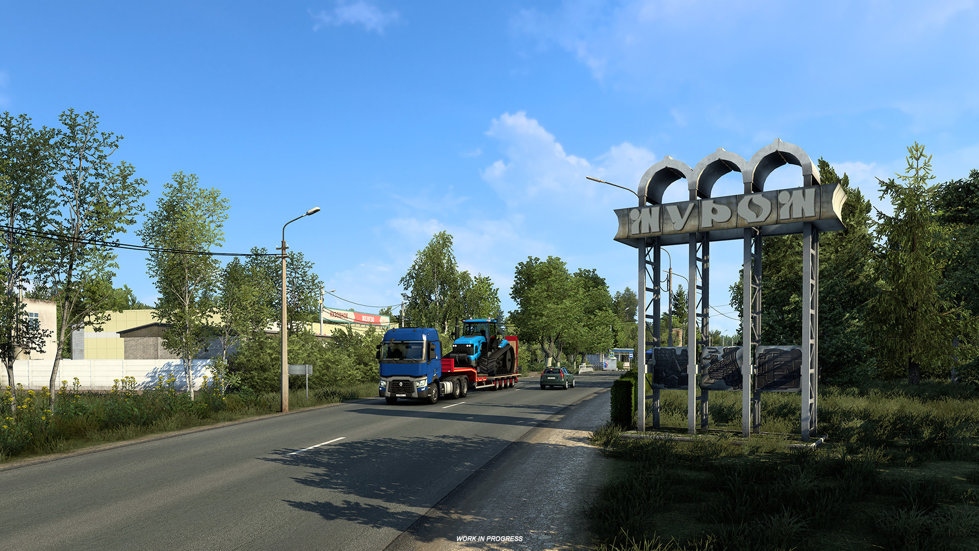 В Euro Truck Simulator 2 появятся стеллы российских городов