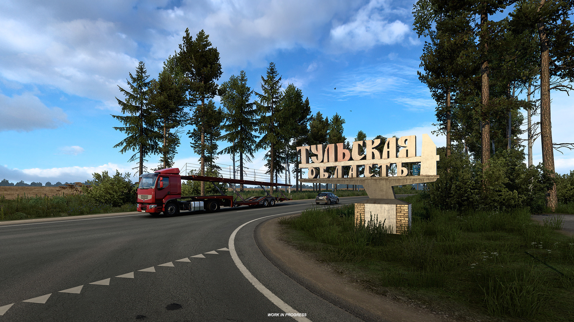 В Euro Truck Simulator 2 появятся стеллы российских городов