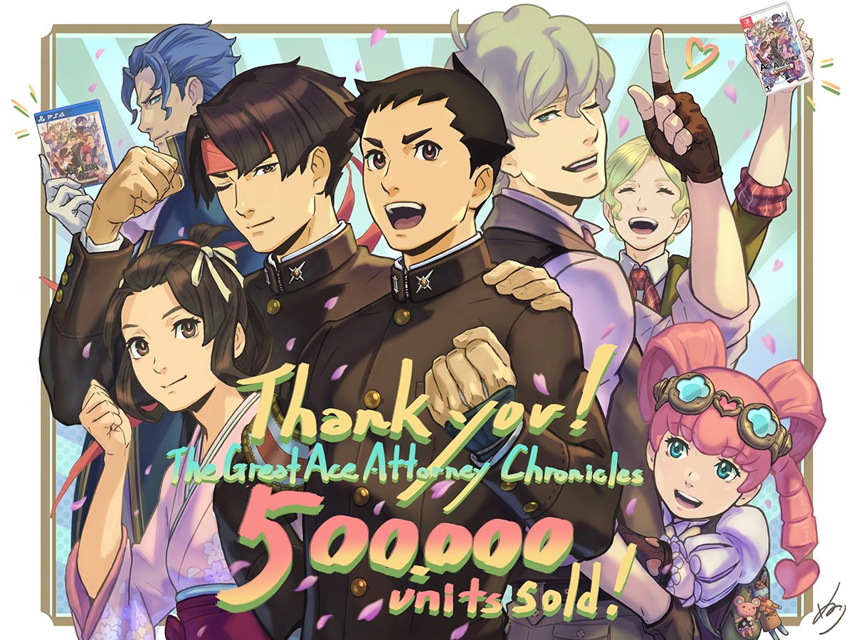 Сборник The Great Ace Attorney Chronicles разошелся тиражом в 500 тыс.  копий | VK Play