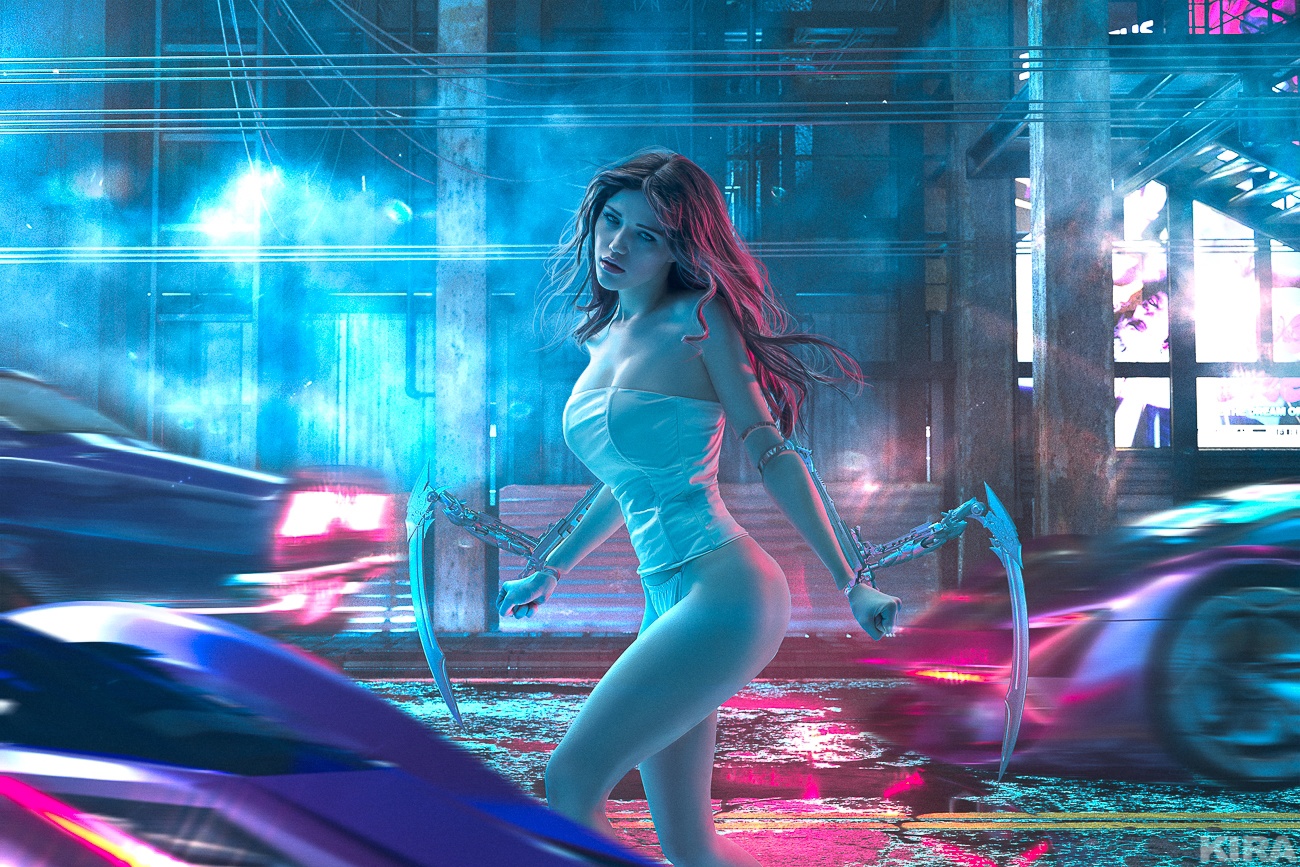 Девушка из Cyberpunk 2077, Рейн и Человек-бензопила — косплей недели (18+)  | VK Play