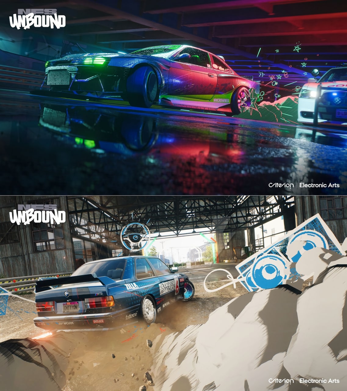 В сеть утекли скриншоты Need for Speed: Unbound — игра будет в стиле аниме