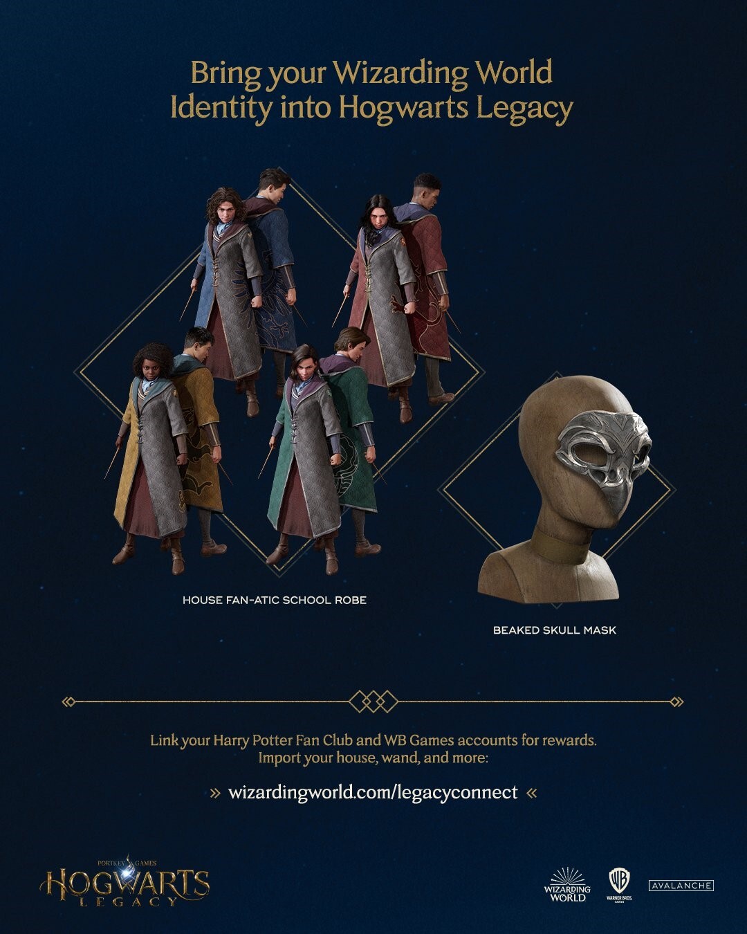 В Hogwarts Legacy нельзя менять волшебную палочку по ходу игры