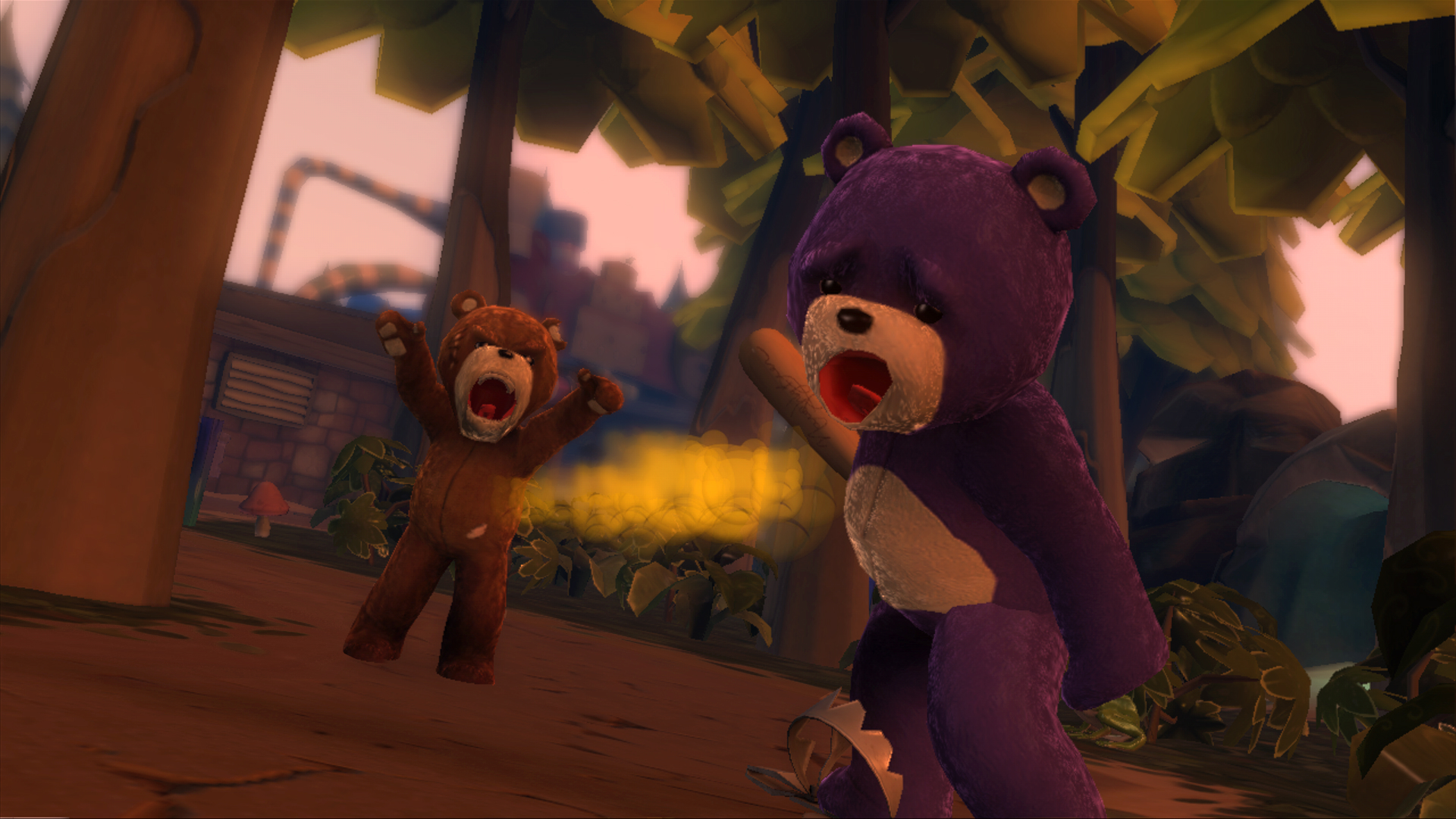 Проходим игру мишку. Игра Naughty Bear. Naughty Bear Xbox 360. Xbox 360 игра про медведя. Игра про медведя убийцу.