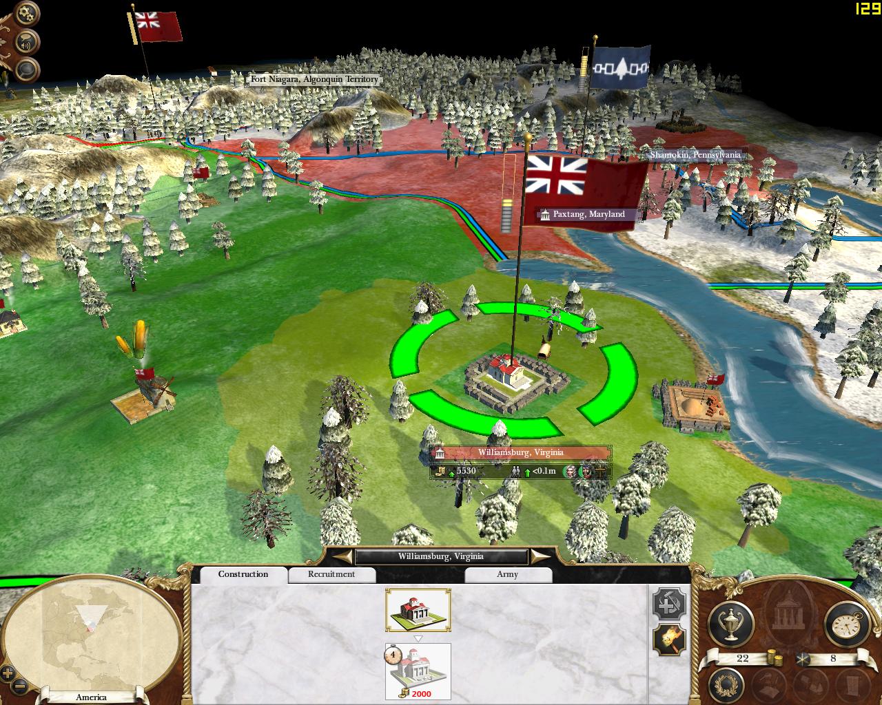 Empire total war карта мира