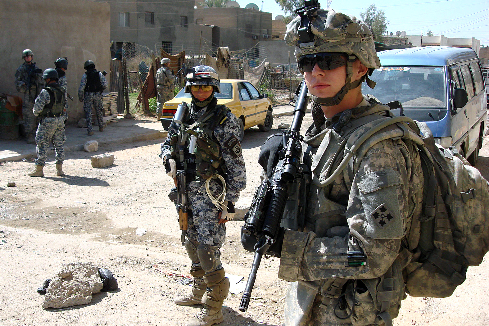 военные сша в ираке