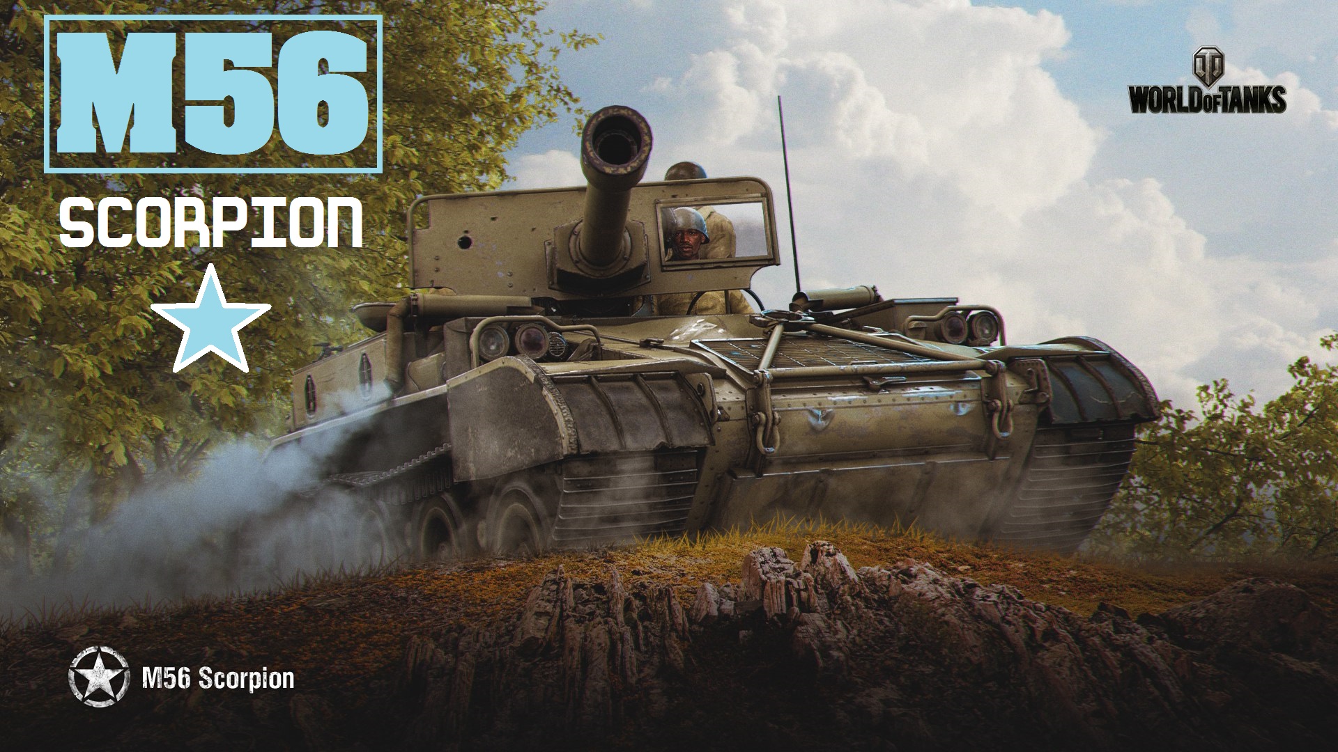World of Tanks — гайд по M56 Scorpion