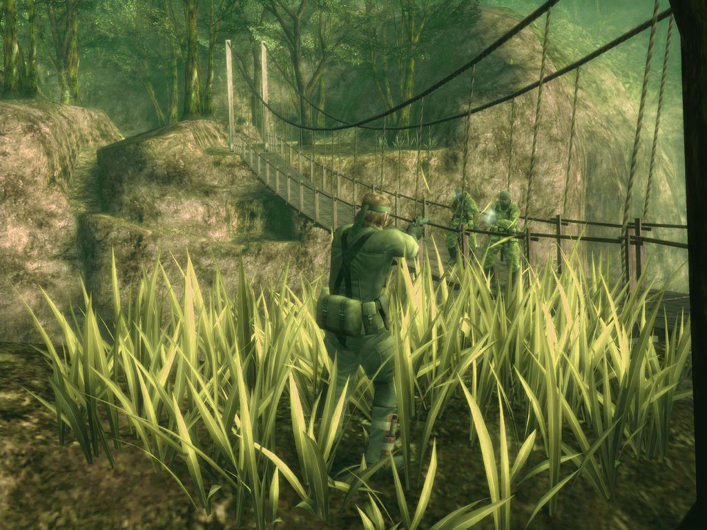 Metal Gear Solid 3: Snake Eater (2004, PS2) .