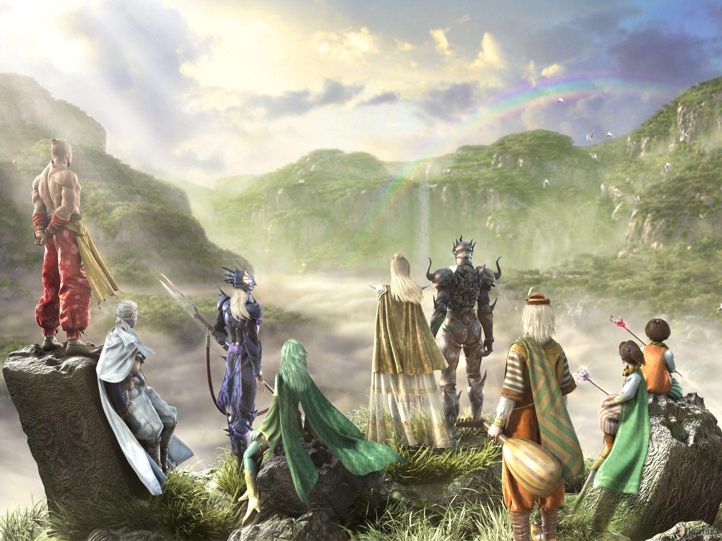 Final fantasy 4 3d. Final Fantasy IV DS. Final Fantasy 4 игра. Final Fantasy 4 Art. Final Fantasy Cain.