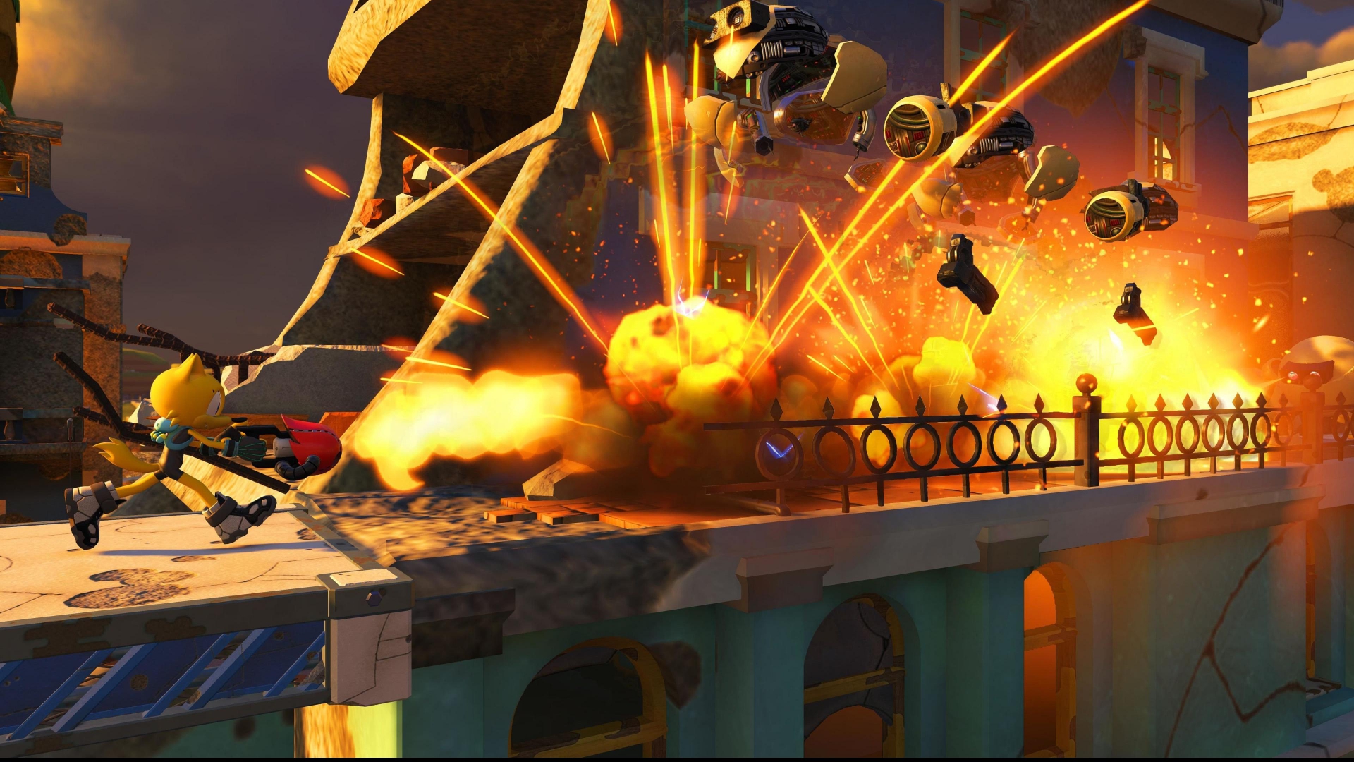 Sonic forces. Sonic Forces 2017. Xbox one Sonic Forces (русские субтитры). Sonic Forces Park Avenue.