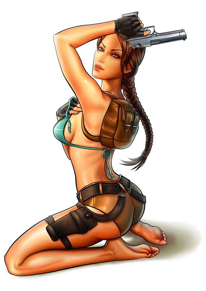 Лара Крофт, серия Tomb Raider, автор - EmiliaPaw5.