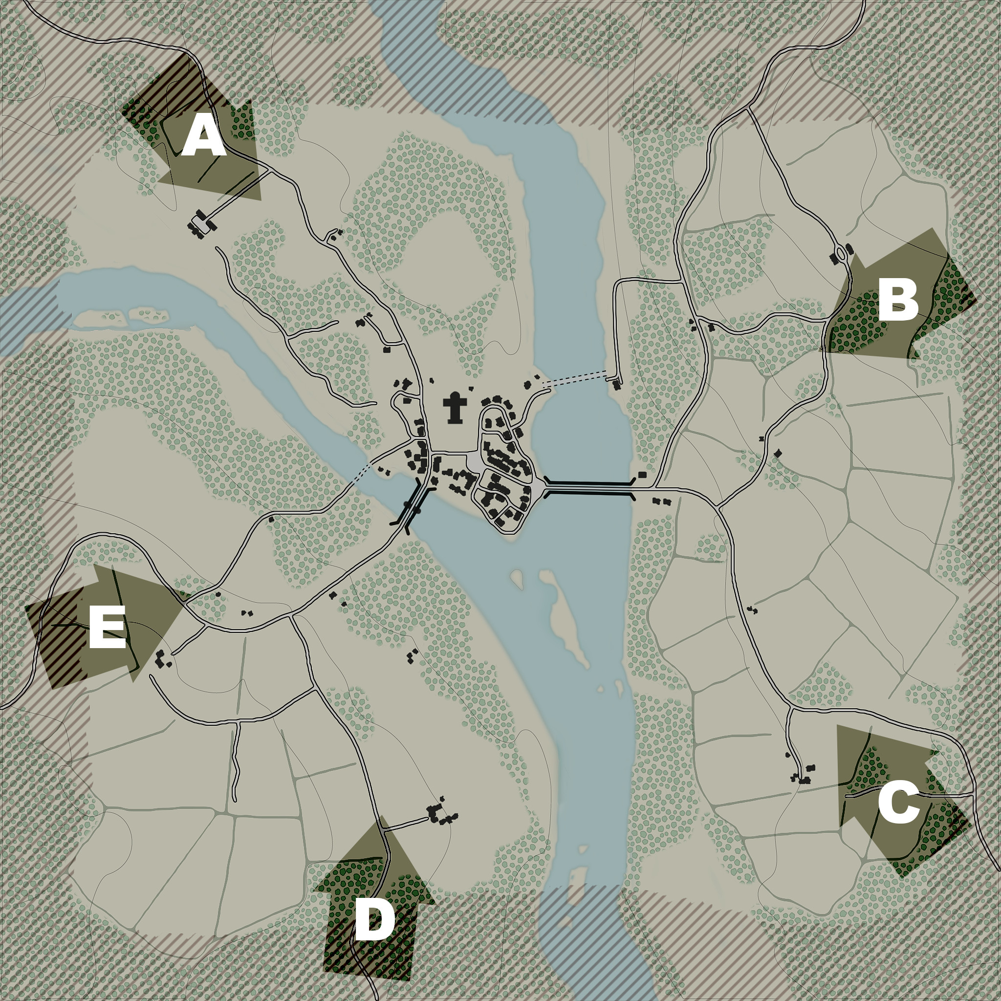 Гайд по Heroes & Generals: обзор карты «Город»