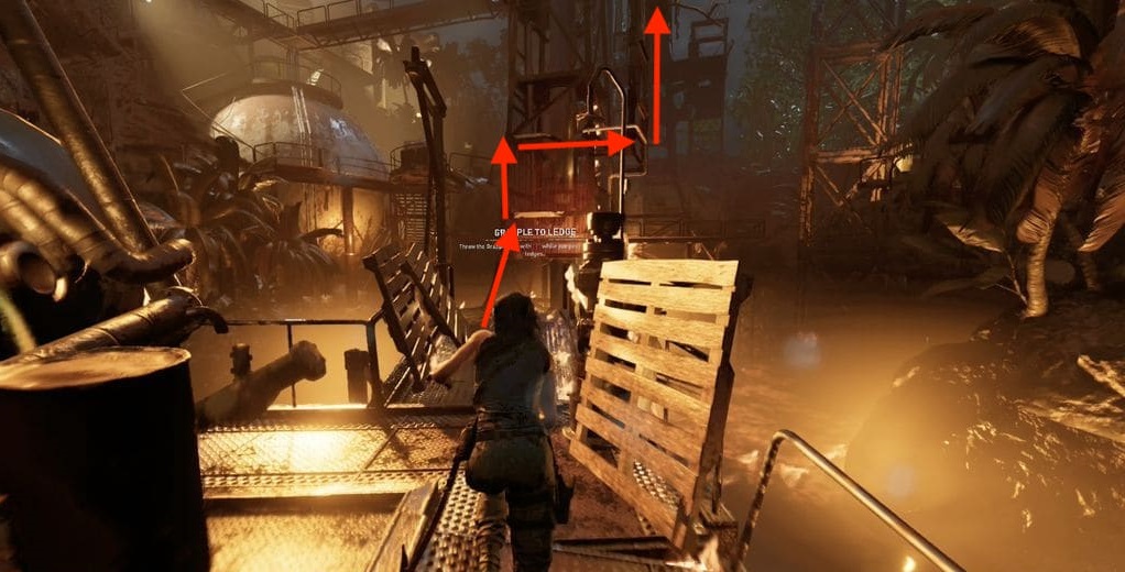 Прохождение Shadow of the Tomb Raider — Нефтеперерабатывающий завод (Часть 6)