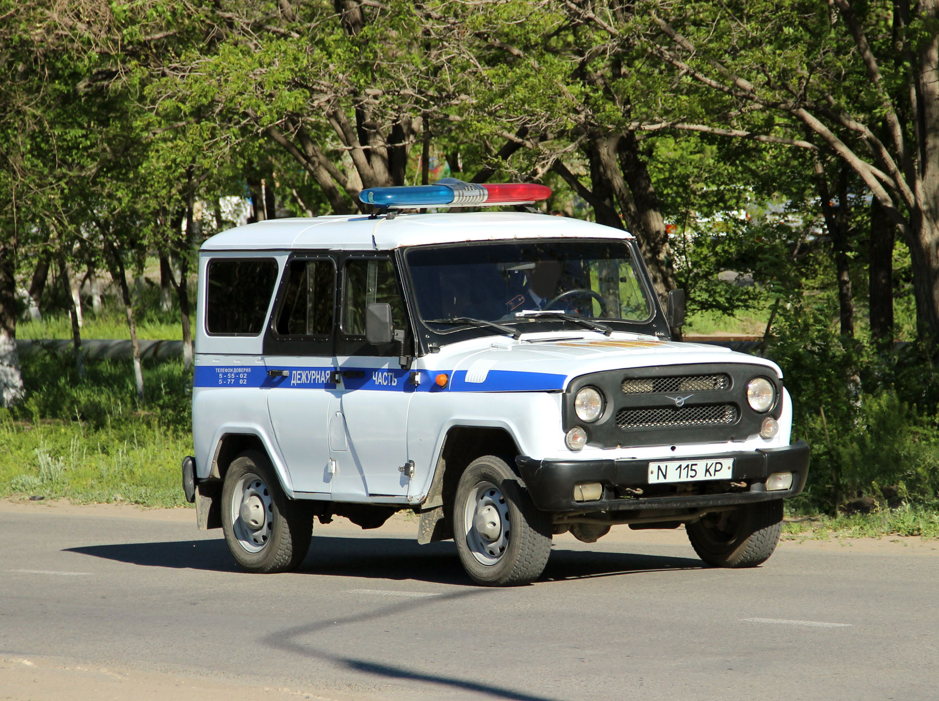 Уазик полиция